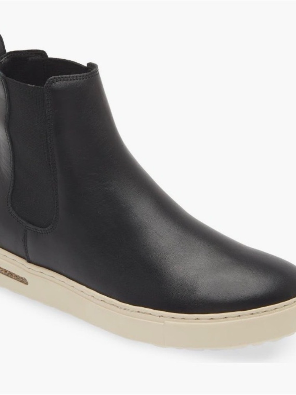 Birkenstock Bend Black Leather Chelsea Bootie